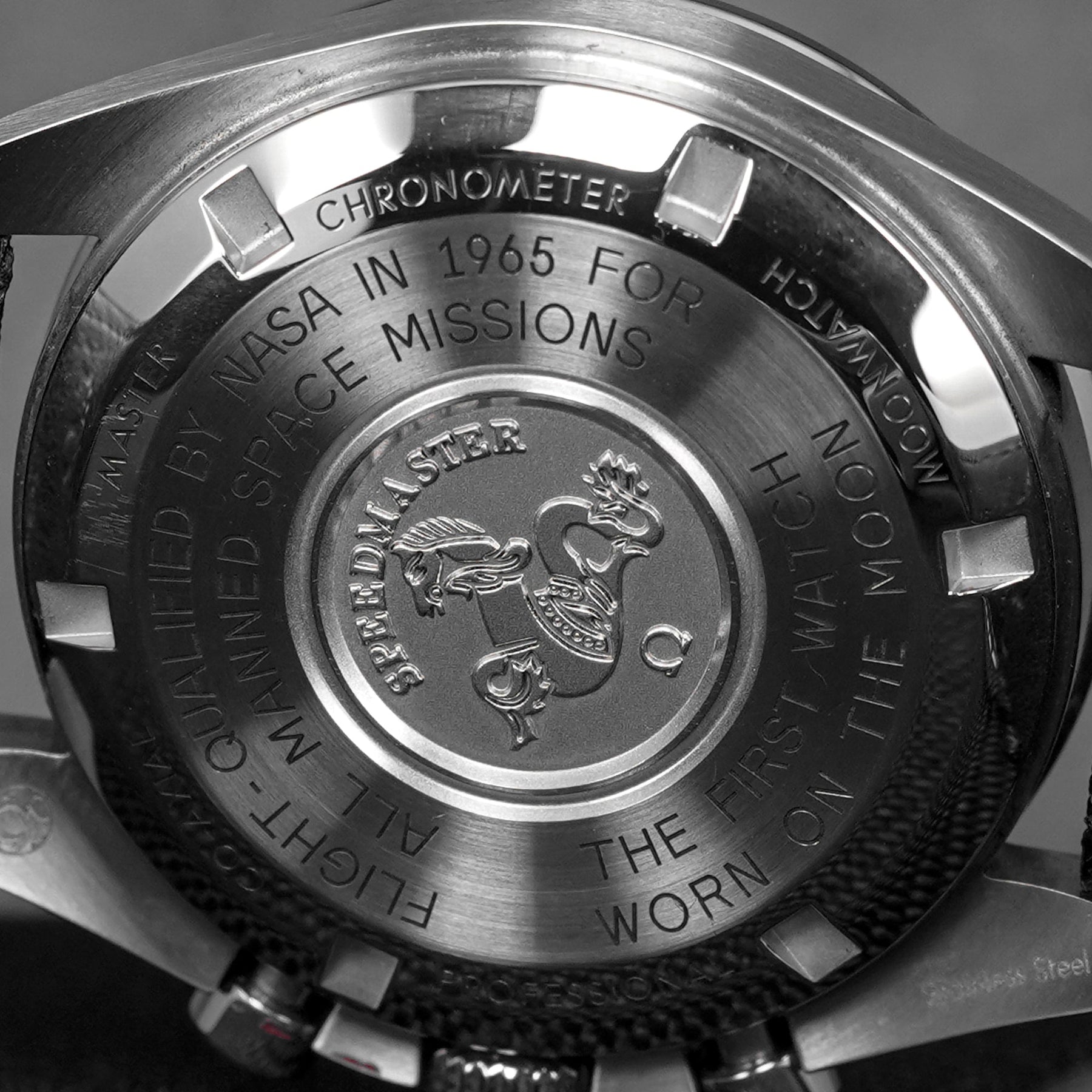 SPEEDMASTER MOONWATCH HESALITE CANVAS STRAP (2023)