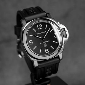 LUMINOR BASE LOGO 44MM BLACK DIAL PAM 000 (2008)