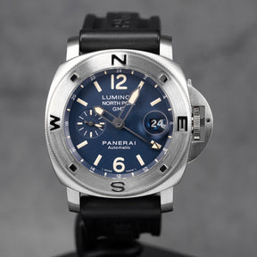 LUMINOR NORTH POLE GMT 44MM BLUE DIAL PAM 252 LIMITED EDITION (2007)