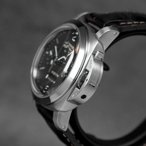 LUMINOR 1950 MONOPULSANTE 8 DAYS GMT 44MM BLACK DIAL PAM 275 (2012)