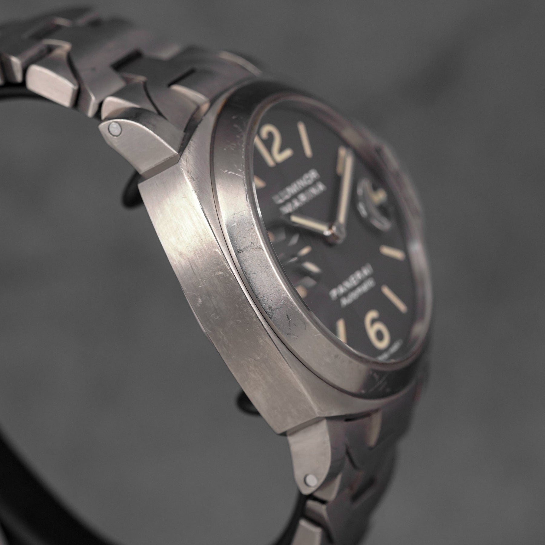 LUMINOR MARINA 44MM TITANIUM BROWN DIAL PAM 279 (WATCH & BOX)