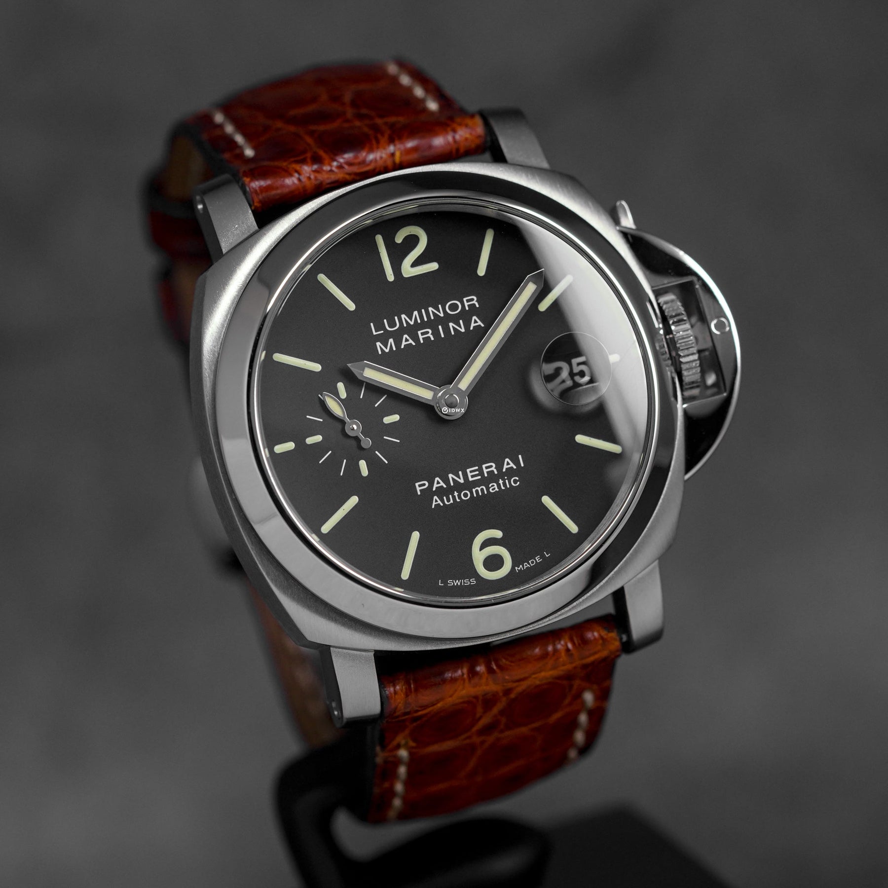 LUMINOR MARINA 40MM BLACK DIAL PAM 48 (2012)