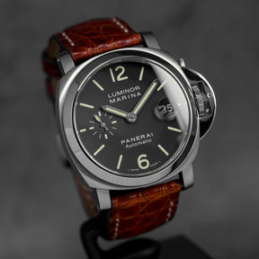 LUMINOR MARINA 40MM BLACK DIAL PAM 48 (2012)