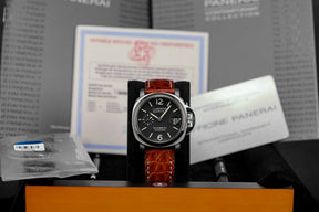 LUMINOR MARINA 40MM BLACK DIAL PAM 48 (2012)