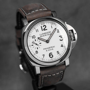 LUMINOR MARINA 8 DAYS 44MM WHITE DIAL PAM 563 (2016)