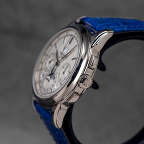 GRAND COMPLICATIONS 5270G WHITEGOLD PERPETUAL CALENDAR CHRONOGRAPH SILVER DIAL (2014)