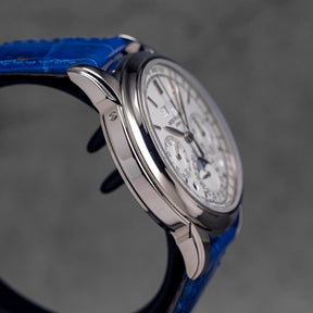 GRAND COMPLICATIONS 5270G WHITEGOLD PERPETUAL CALENDAR CHRONOGRAPH SILVER DIAL (2014)