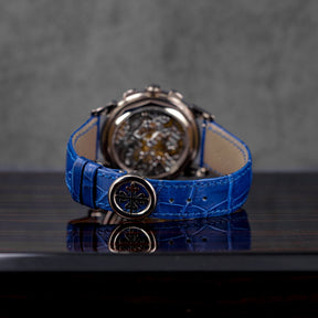 GRAND COMPLICATIONS 5270G WHITEGOLD PERPETUAL CALENDAR CHRONOGRAPH SILVER DIAL (2014)