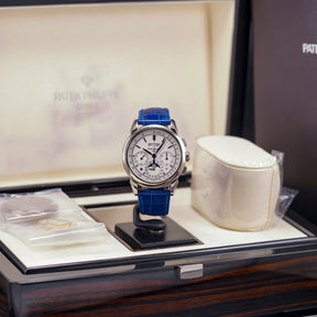 GRAND COMPLICATIONS 5270G WHITEGOLD PERPETUAL CALENDAR CHRONOGRAPH SILVER DIAL (2014)