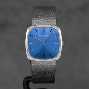 GOLDEN ELLIPSE 3566/1G WHITEGOLD BLUE DIAL (WATCH ONLY)