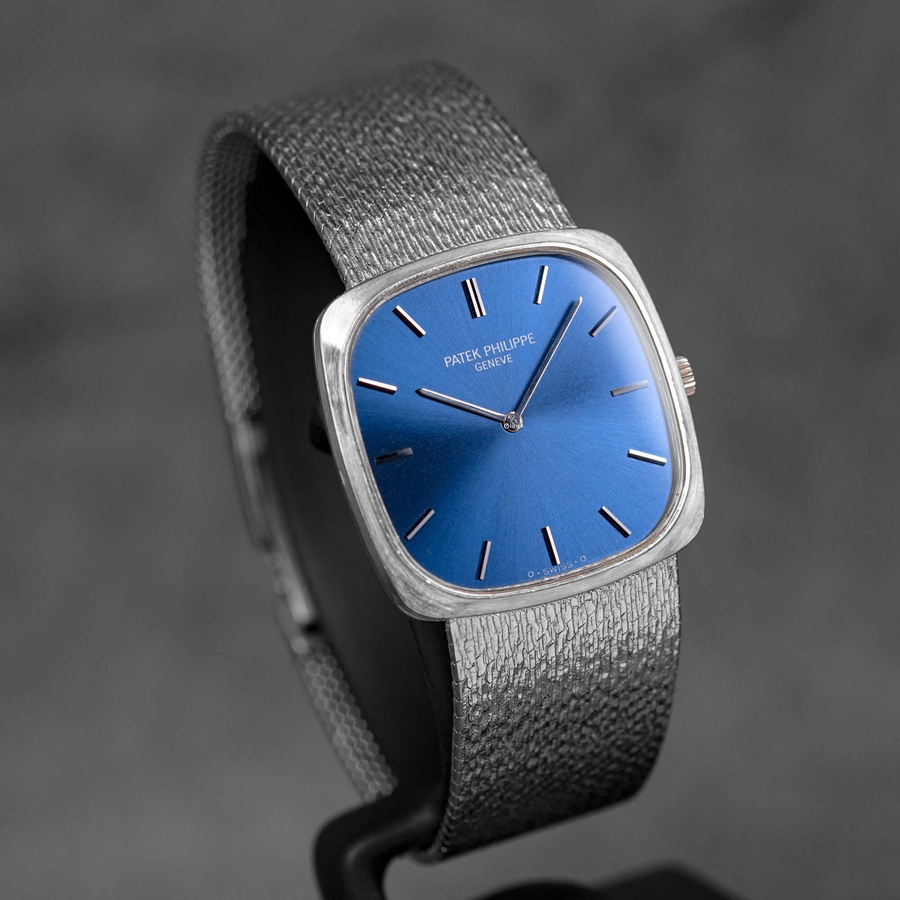GOLDEN ELLIPSE 3566/1G WHITEGOLD BLUE DIAL (WATCH ONLY)