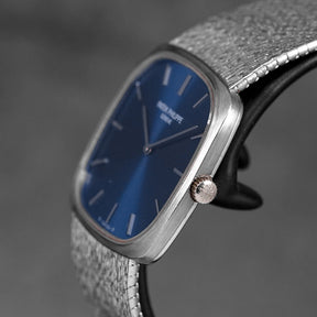 GOLDEN ELLIPSE 3566/1G WHITEGOLD BLUE DIAL (WATCH ONLY)