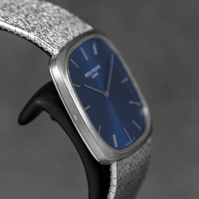 GOLDEN ELLIPSE 3566/1G WHITEGOLD BLUE DIAL (WATCH ONLY)