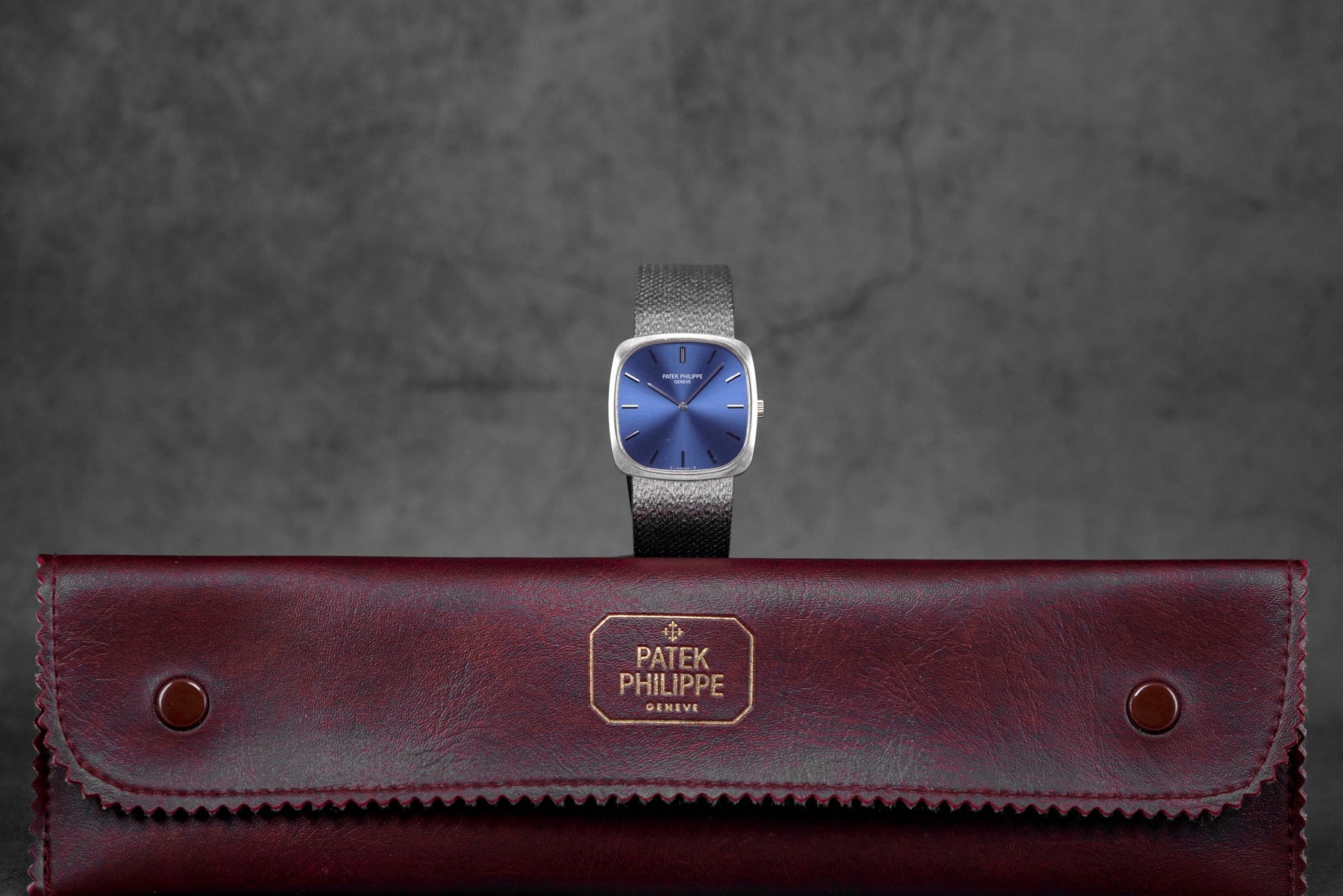 GOLDEN ELLIPSE 3566/1G WHITEGOLD BLUE DIAL (WATCH ONLY)