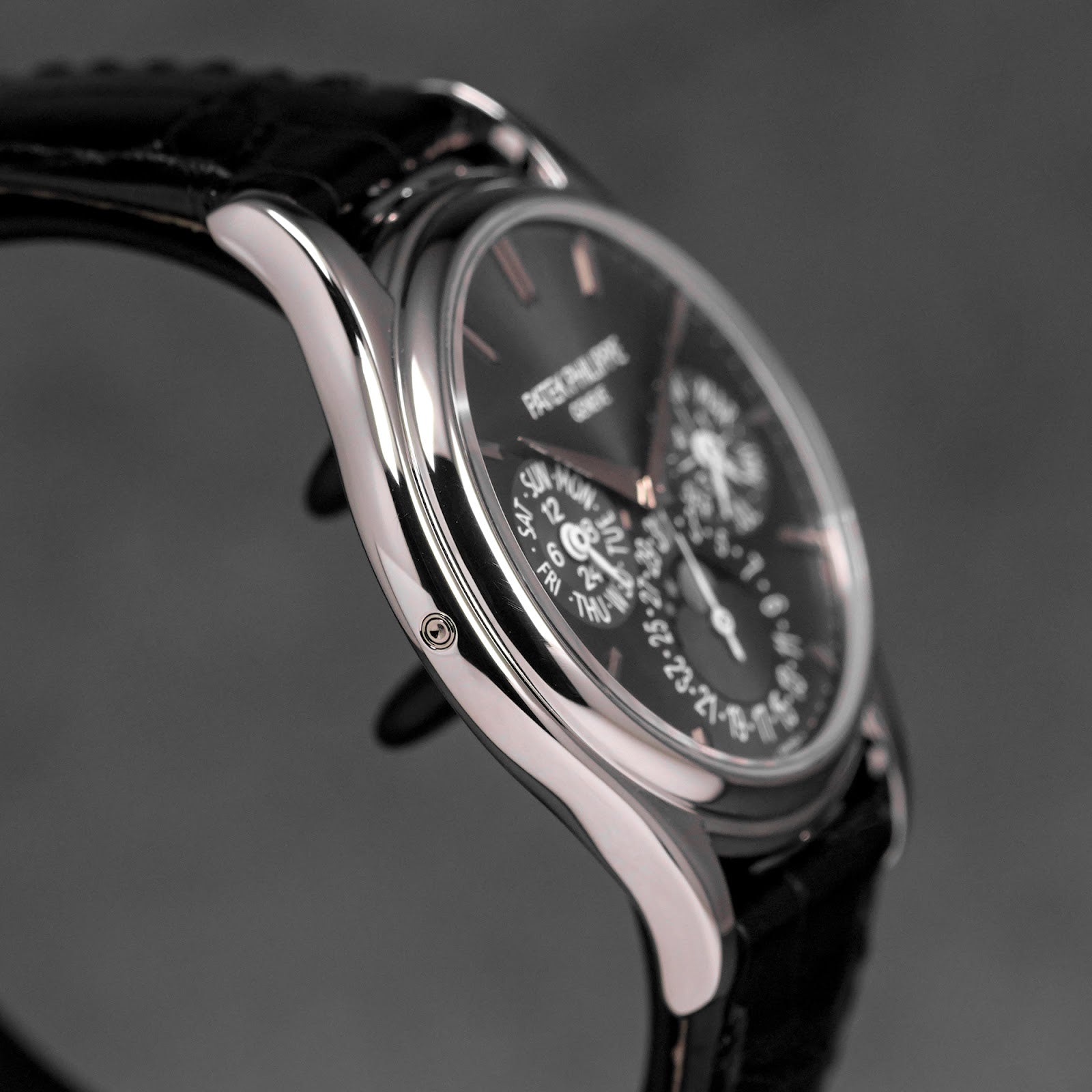 GRAND COMPLICATIONS 5140P PLATINUM PERPETUAL CALENDAR MOONPHASE GREY DIAL (2020)