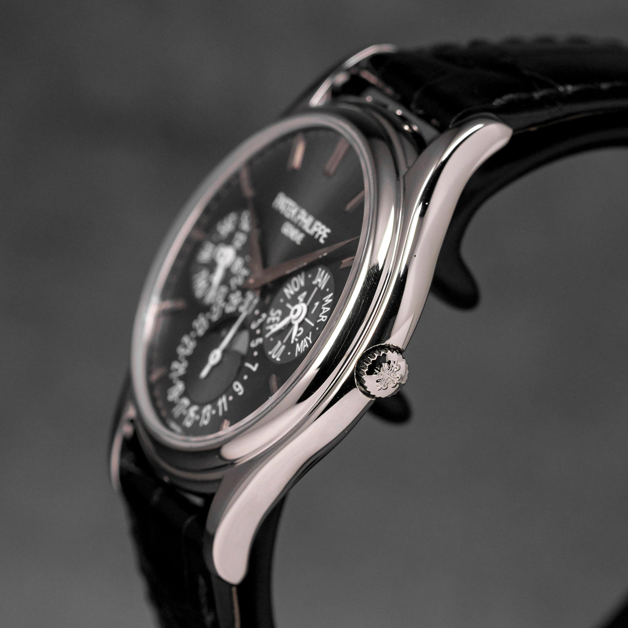 GRAND COMPLICATIONS 5140P PLATINUM PERPETUAL CALENDAR MOONPHASE GREY DIAL (2020)
