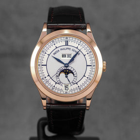 COMPLICATIONS 5396R ROSEGOLD ANNUAL CALENDAR SILVER SECTOR DIAL (2007)