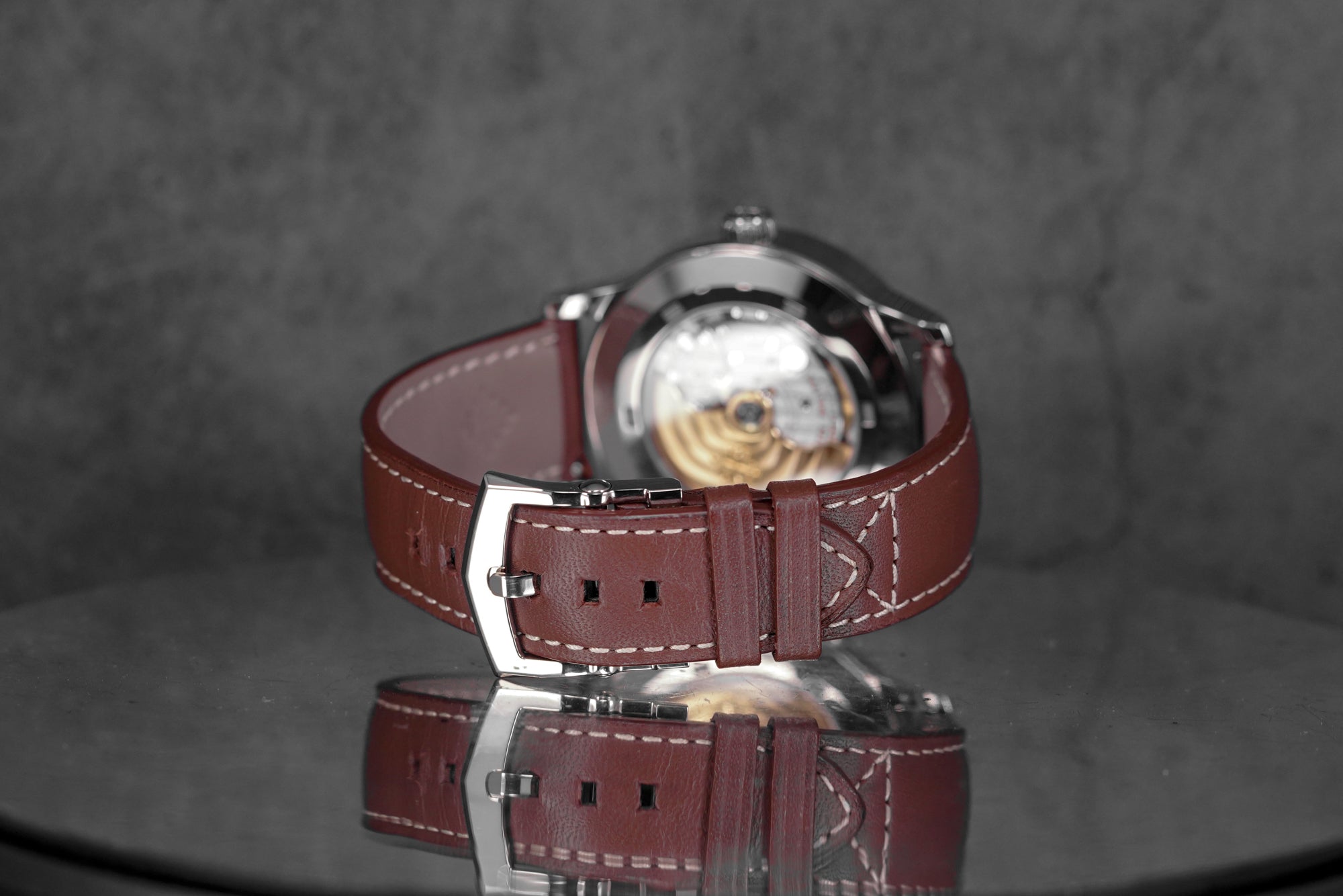CALATRAVA PILOT TRAVEL TIME 5524G WHITEGOLD BLUE DIAL
