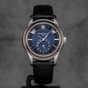 COMPLICATIONS 5205G WHITEGOLD ANNUAL CALENDAR MOONPHASE BLUE DIAL (2025)