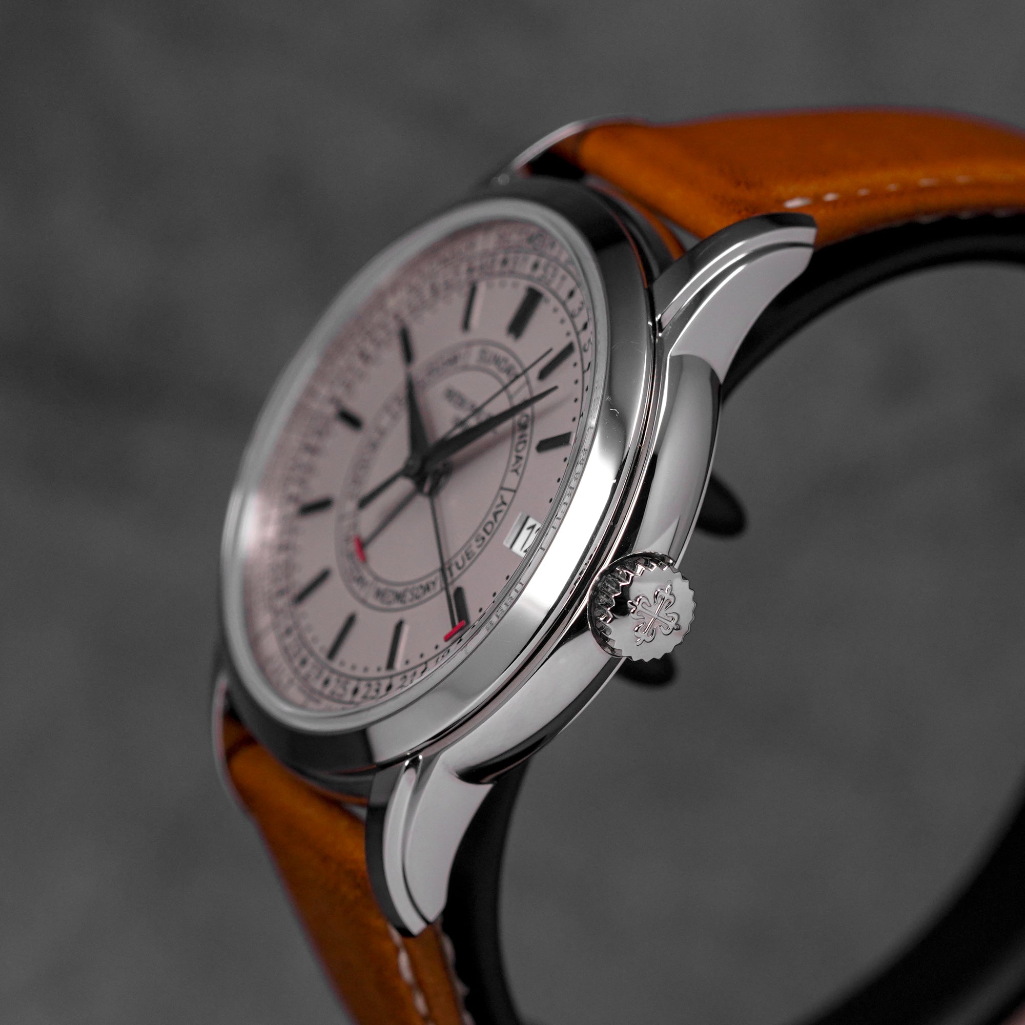 COMPLICATIONS CALATRAVA 5212A WEEKLY CALENDER SILVER DIAL (2024)