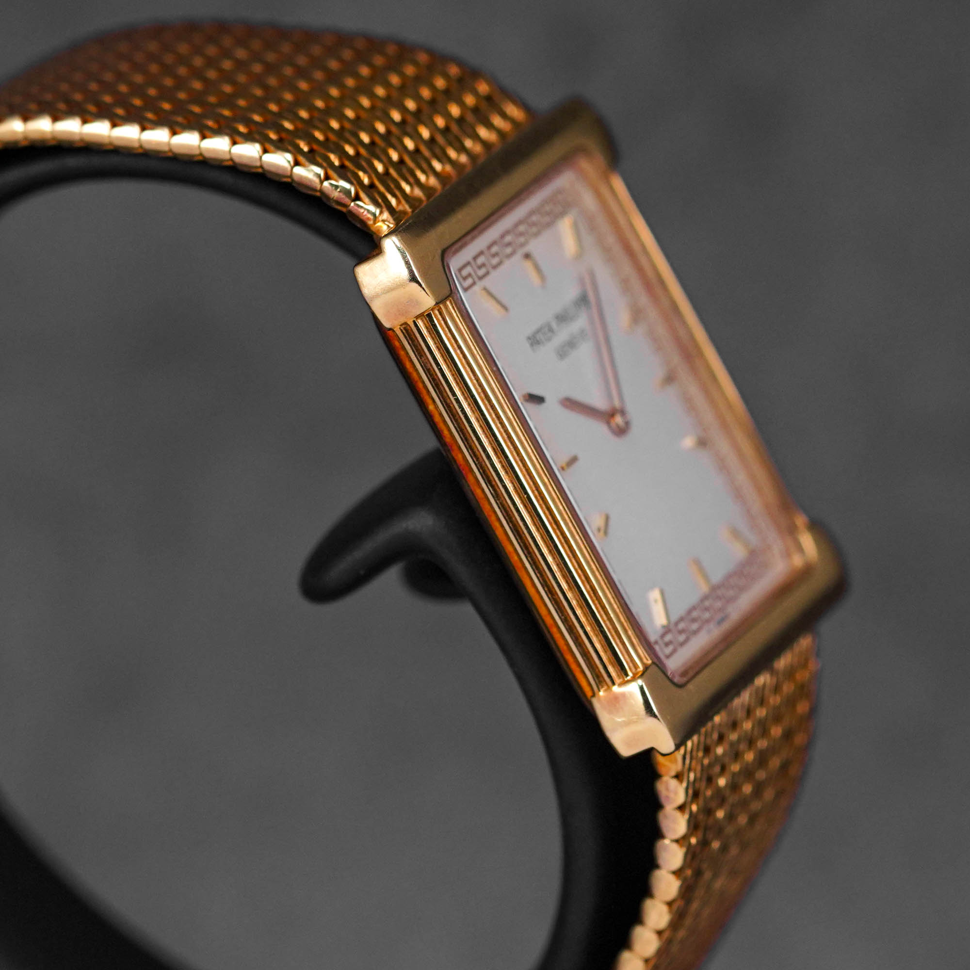 LES GRECQUES 3775 YELLOWGOLD SILVER DIAL (1984)