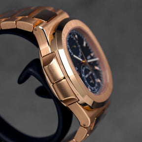 NAUTILUS 5990/1R TRAVEL TIME ROSEGOLD BLUE DIAL (2024)