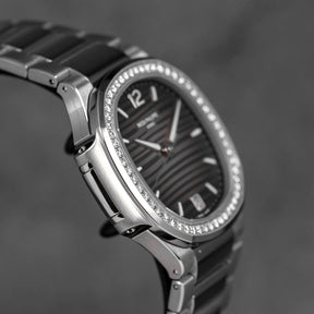 NAUTILUS 7118/1200A GRAY DIAL DIAMOND BEZEL (2022)