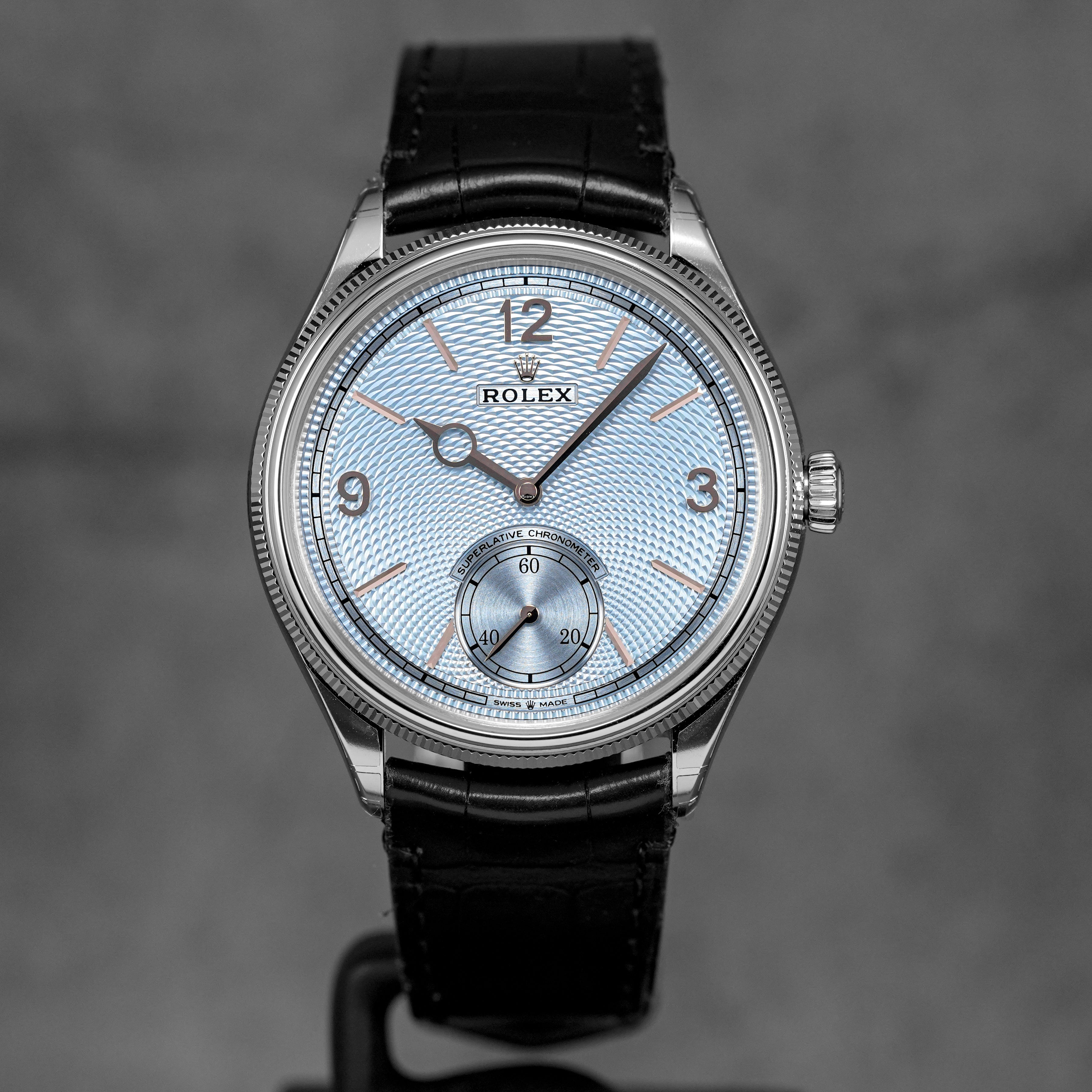 harga rolex 1908 platinum ice blue indonesia terbaru