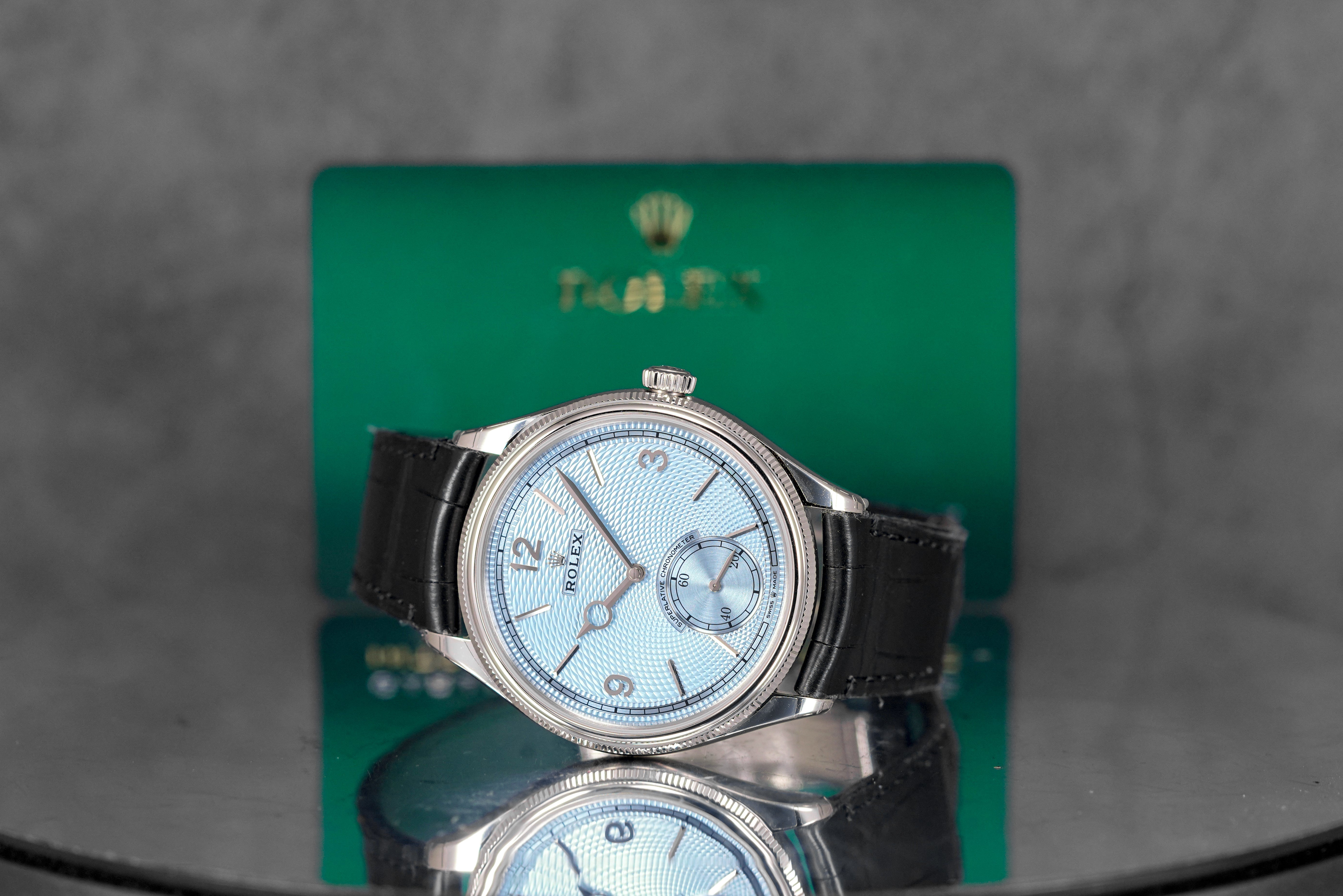 harga rolex 1908 platinum ice blue indonesia terbaru