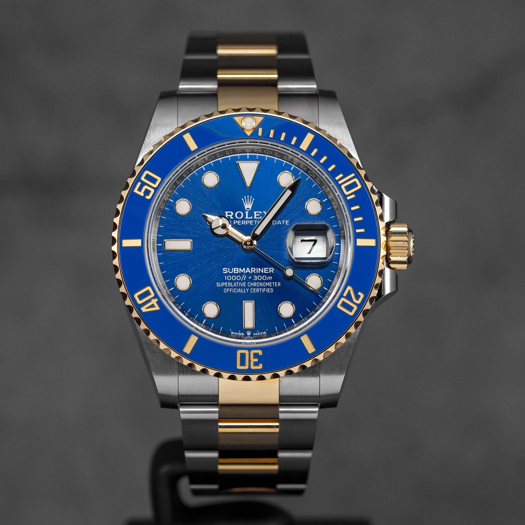 SUBMARINER DATE 41MM TWOTONE YELLOWGOLD BLUE DIAL (2021)