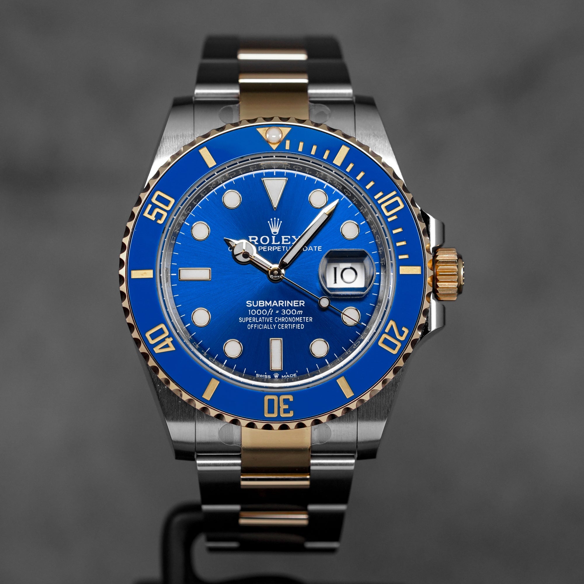SUBMARINER DATE 41MM TWOTONE YELLOWGOLD BLUE DIAL (2022)