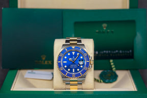 SUBMARINER DATE 41MM TWOTONE YELLOWGOLD BLUE DIAL (2022)