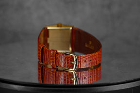 CELLINI ASYMMETRIC 4015 YELLOWGOLD 'KING MIDAS' ORANGE FOIL DIAL (WATCH ONLY)