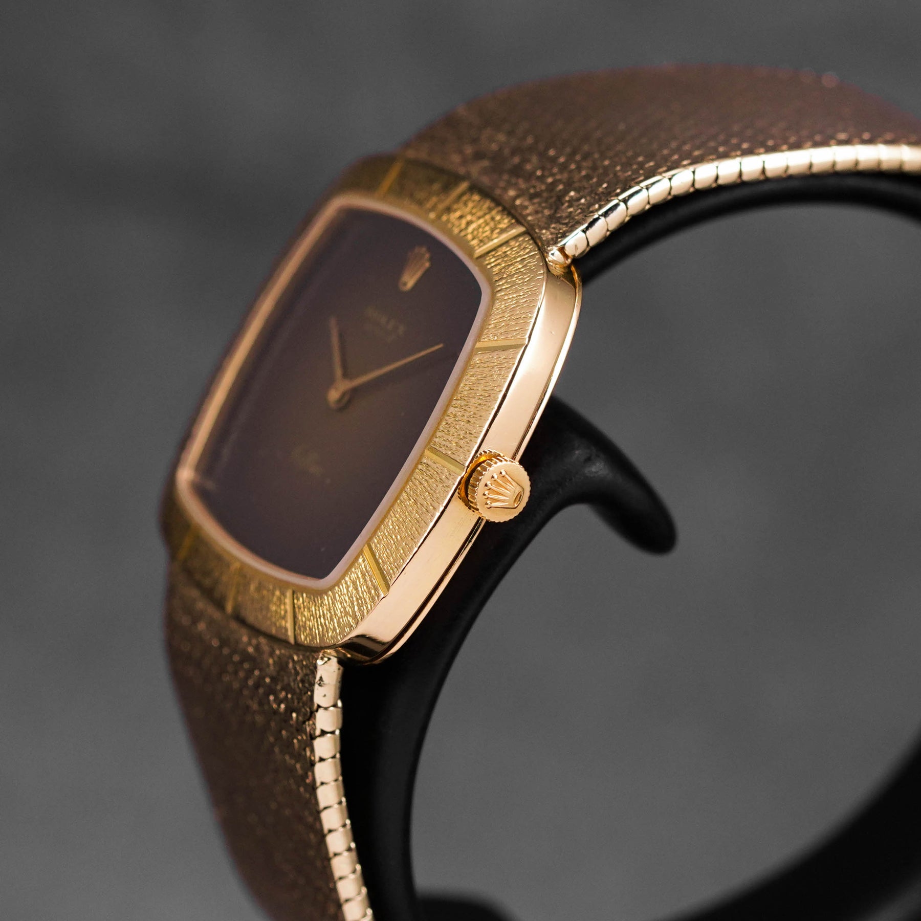 CELLINI VINTAGE YELLOWGOLD BROWN OMBRE DIAL (WATCH ONLY)