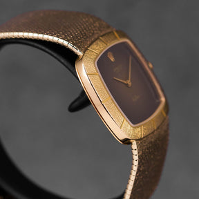 CELLINI VINTAGE YELLOWGOLD BROWN OMBRE DIAL (WATCH ONLY)