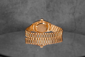 DATEJUST 26MM YELLOWGOLD CHAMPAGNE DIAMOND DIAL (WATCH ONLY)