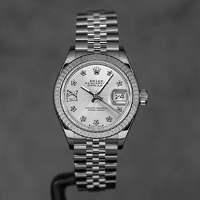 harga rolex datejust 28 silver diamond star indonesia