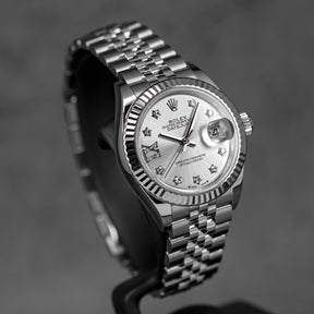 harga rolex datejust 28 silver diamond star indonesia
