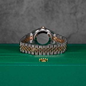 DATEJUST 31MM TWOTONE ROSEGOLD CHOCO DIAMOND DIAL (2026)