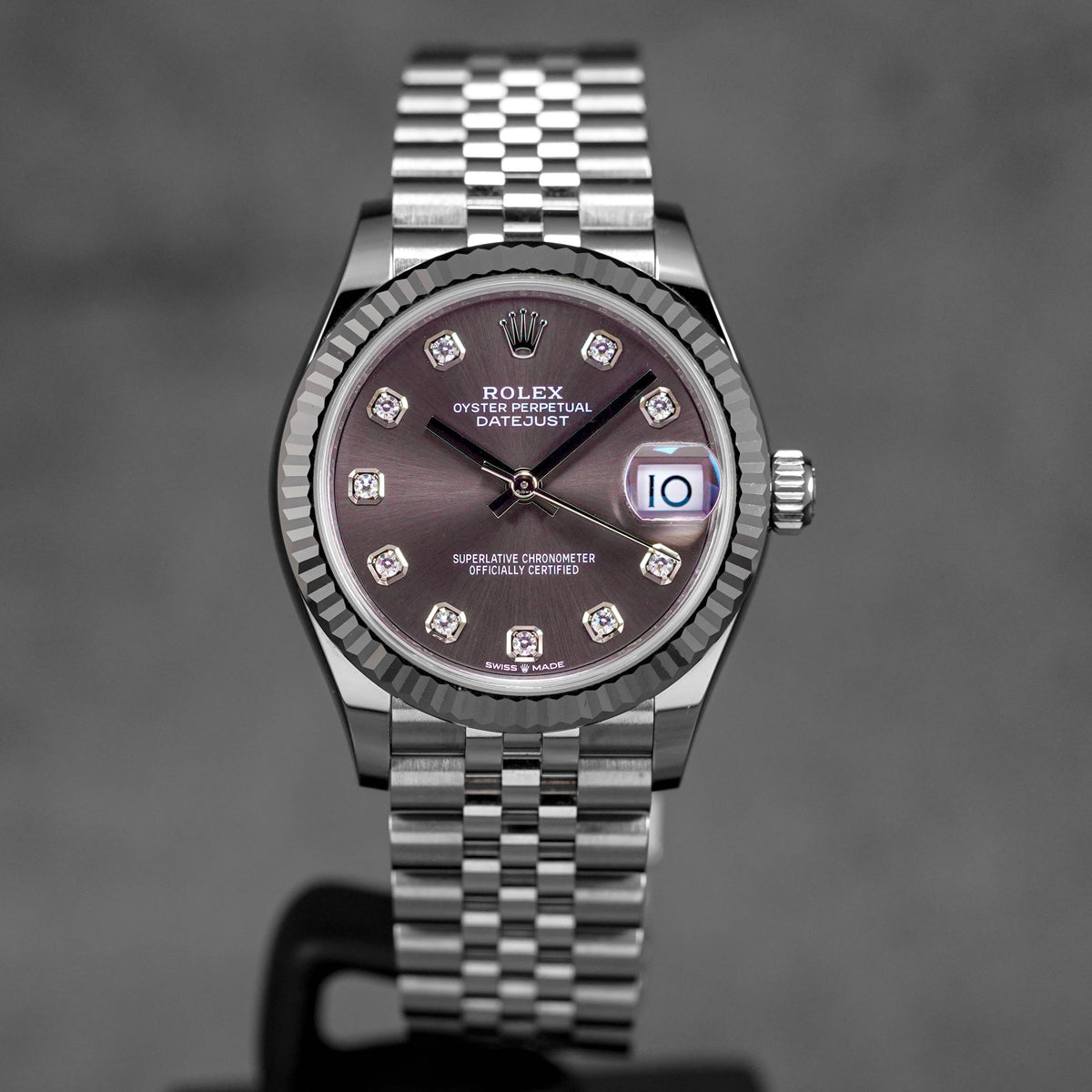 harga rolex datejust 31 dark grey diamond indonesia