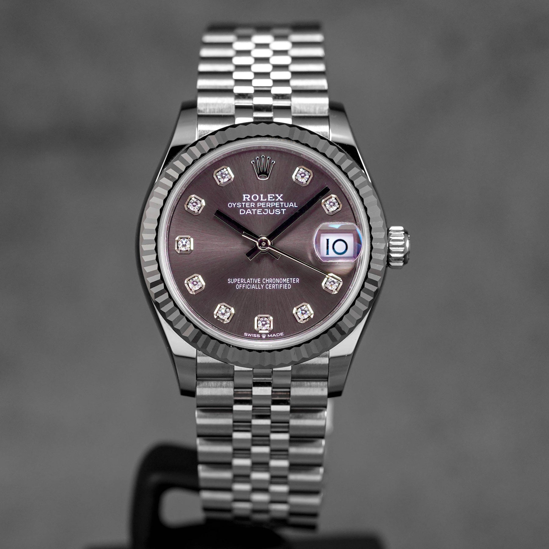 harga rolex datejust 31 dark grey diamond indonesia