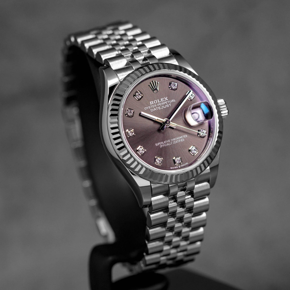 harga rolex datejust 31 dark grey diamond indonesia