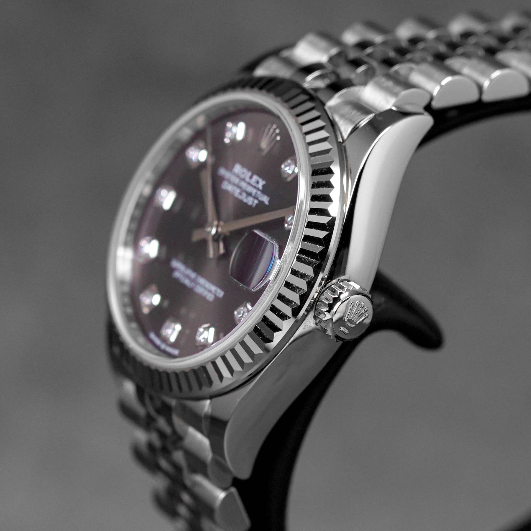 harga rolex datejust 31 dark grey diamond indonesia