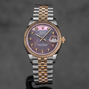 DATEJUST 31MM TWOTONE YELLOWGOLD BLACK MOP DIAMOND DIAL (2026)
