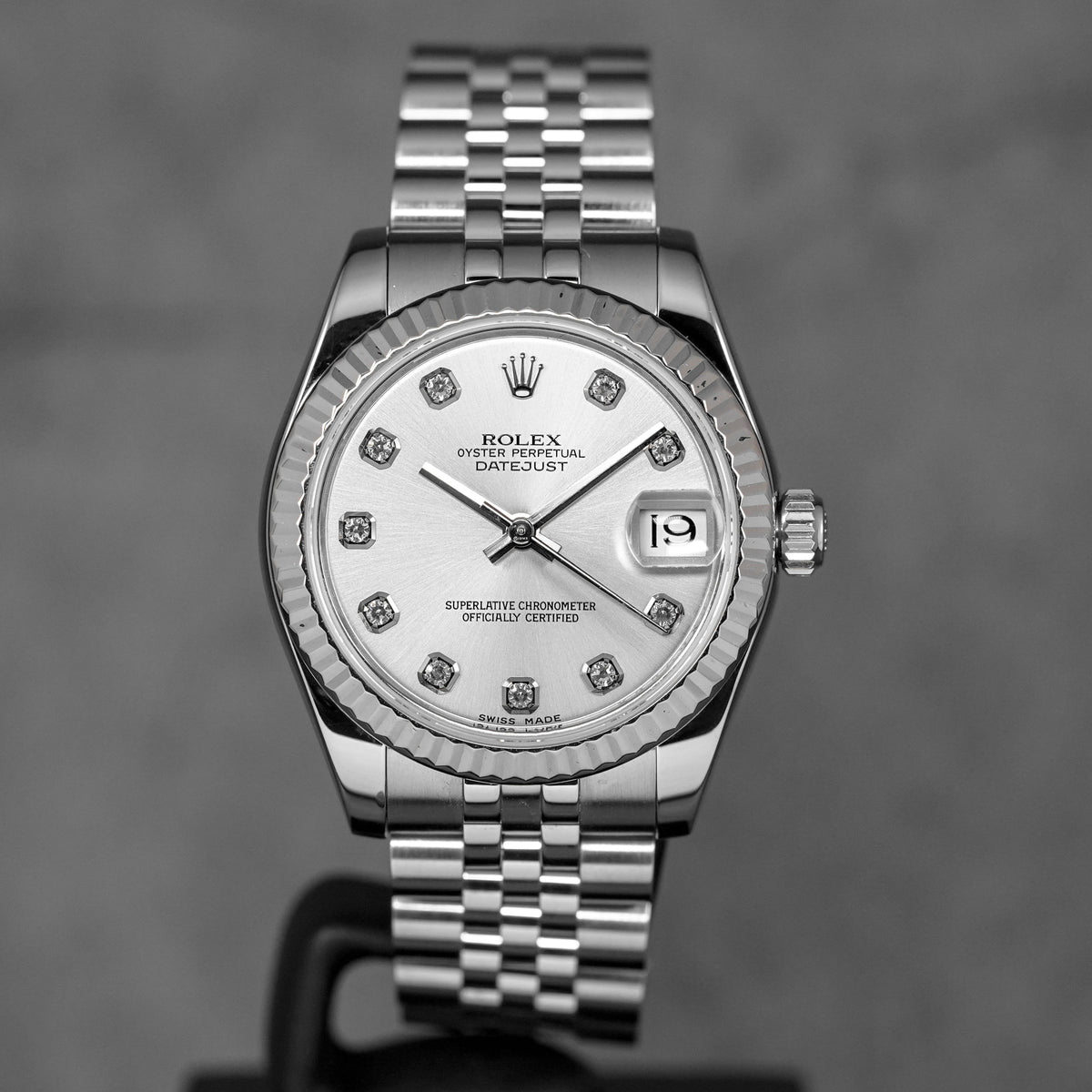 harga rolex datejust 31 silver diamond indonesia