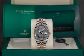 DATEJUST 36MM TWOTONE ROSEGOLD WIMBLEDON DIAL (2026)