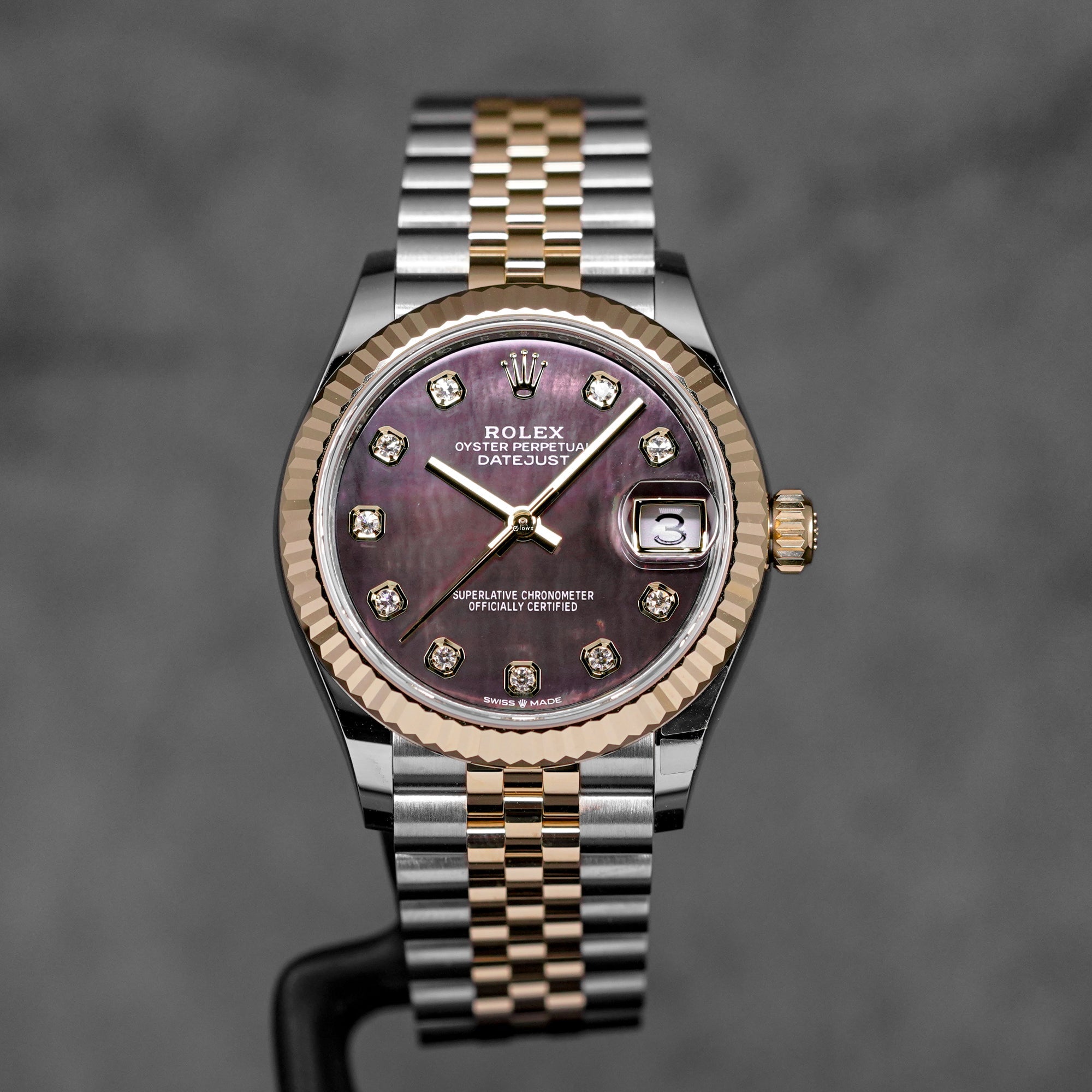 harga rolex datejust 31mm black mop diamond indonesia terbaru