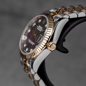 harga rolex datejust 31mm black mop diamond indonesia terbaru