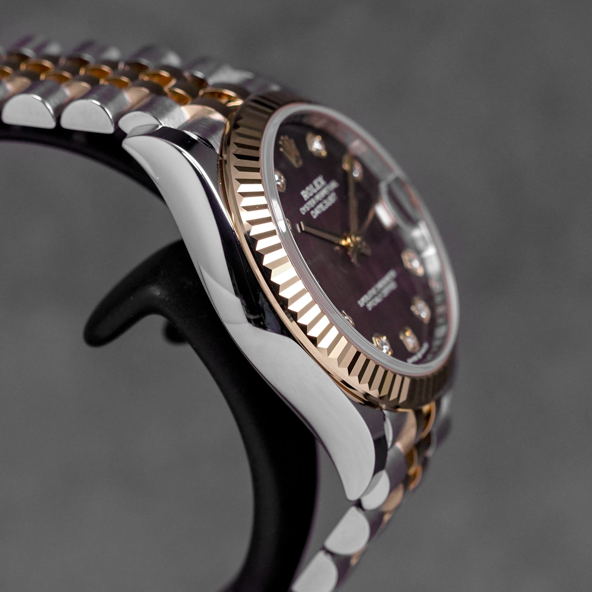 harga rolex datejust 31mm black mop diamond indonesia terbaru