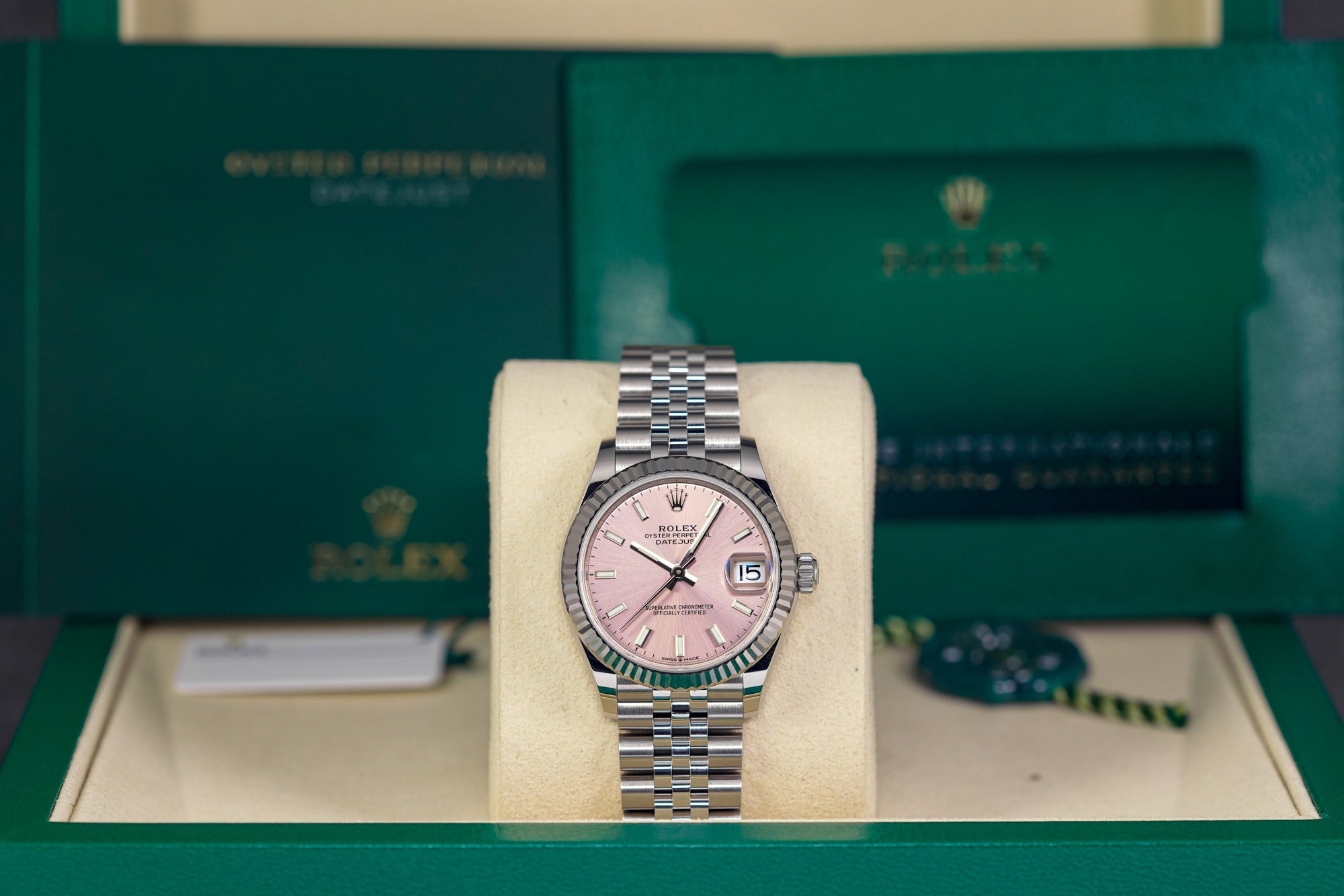 DATEJUST 31MM PINK DIAL (2026)